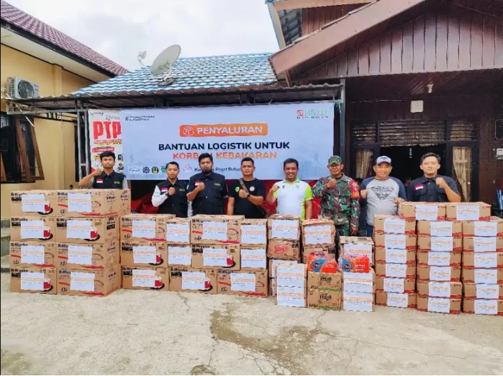 Bantuan Beras BMH Jadikan Warga Penyintas Kebakaran di Berau Terharu